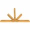 Ekena Millwork Saratoga Rough Sawn Timber Gable Bracket, Western Red Cedar, 72"W x 48"H x 4"D x 4"F, 16/12 Pitch GBW072X48X0404SAR00RWR - alternate 4